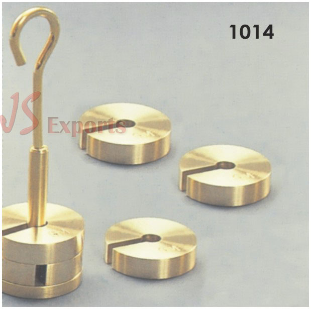 SLOTTED MASSES, BRASS